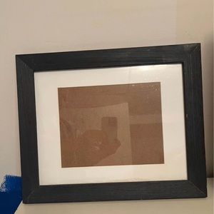 Distressed Navy 11x14 (matted 8x10) Wall Hanging Frame